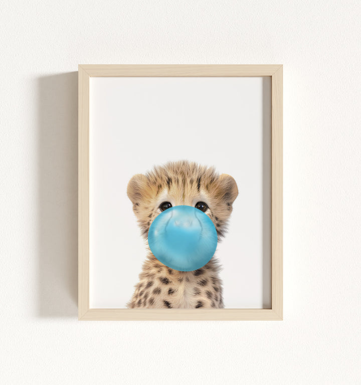 Baby Cheetah Framed Art