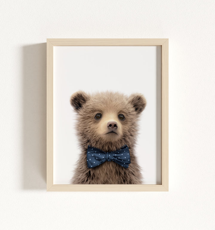 Baby Grizzly Bear Framed Art
