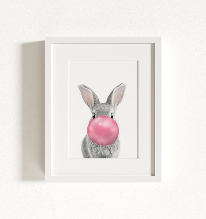 Baby Rabbit Framed Art