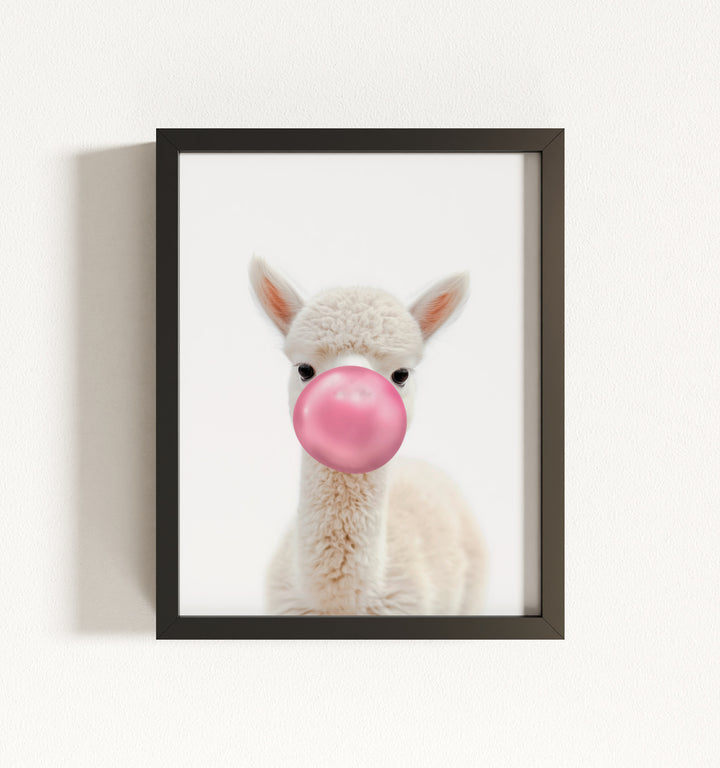 Baby Alpaca Framed Art