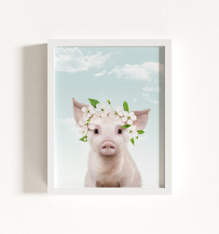 Baby Pig No. 2 Framed Art