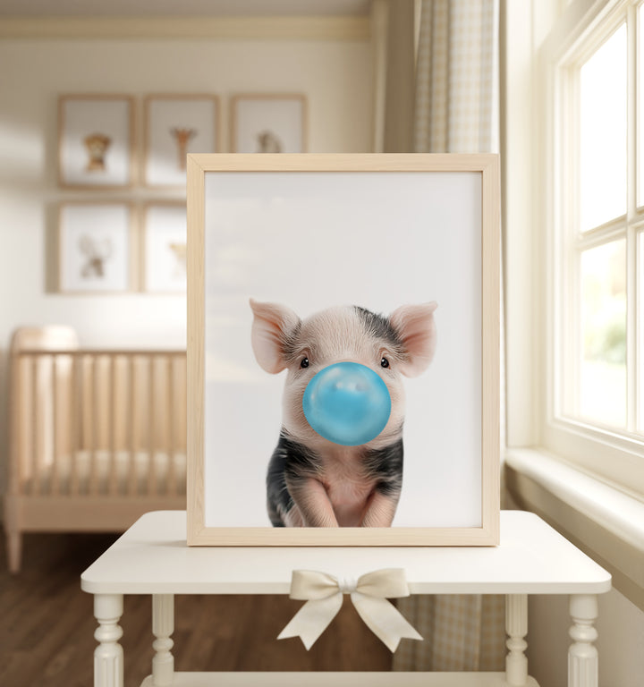 Baby Pig Framed Art