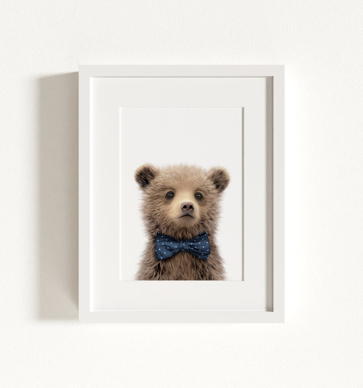 Baby Grizzly Bear Framed Art