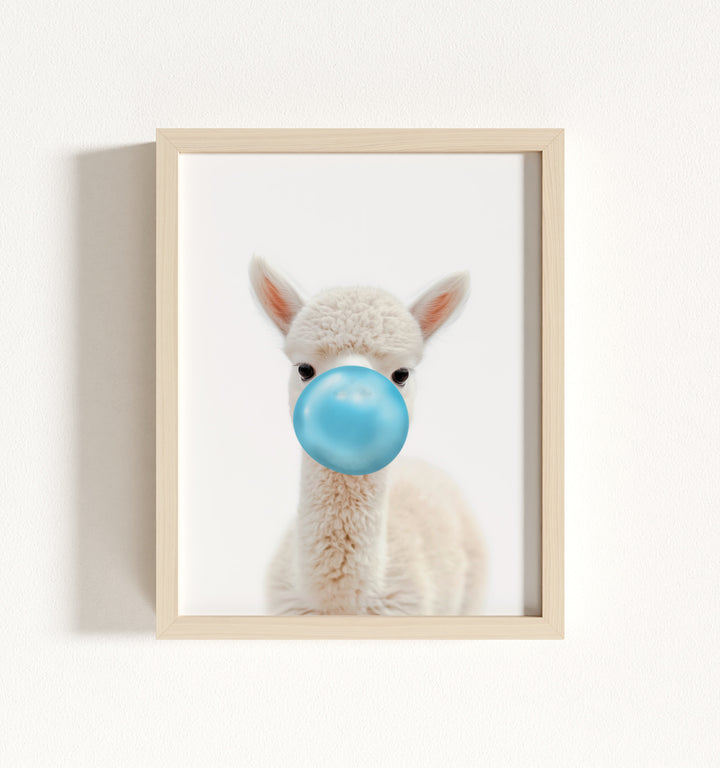 Baby Alpaca Framed Art