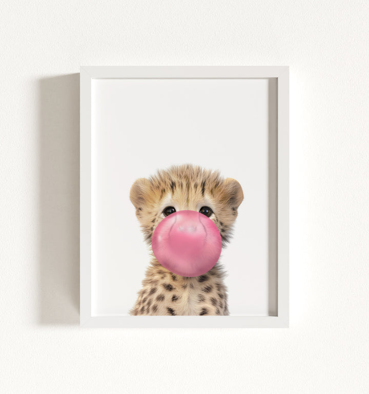 Baby Cheetah Framed Art