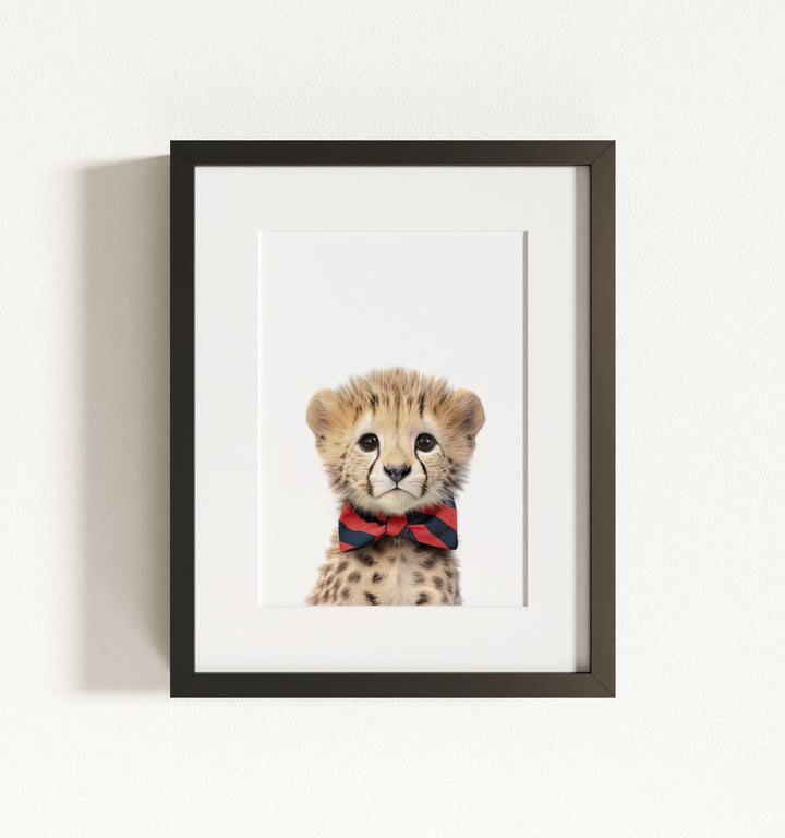 Baby Cheetah Framed Art