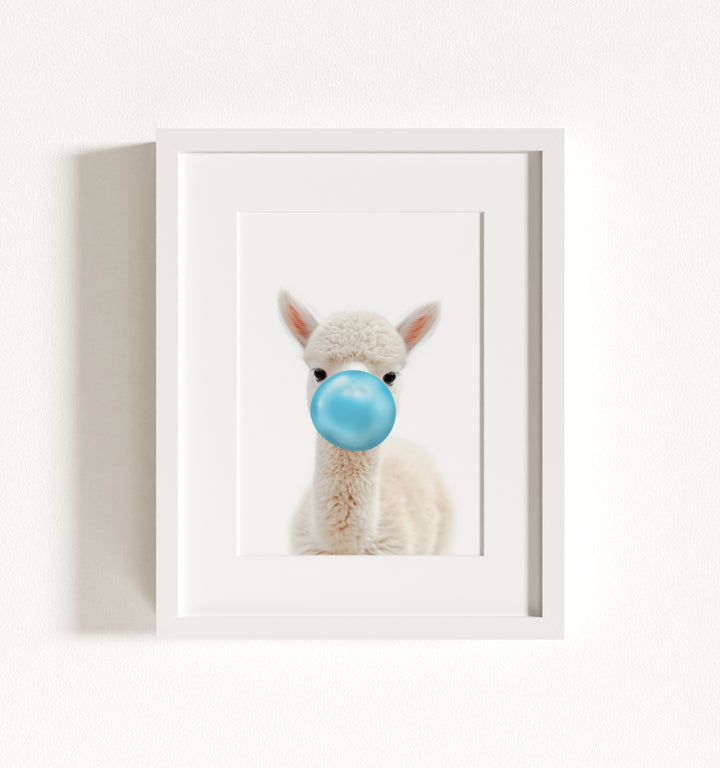 Baby Alpaca Framed Art