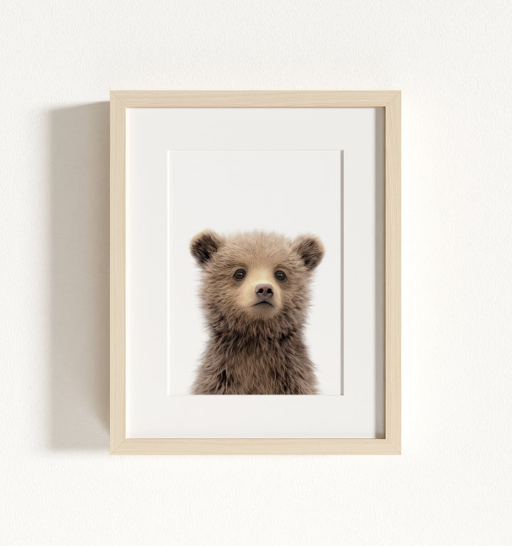 Baby Grizzly Bear Framed Art