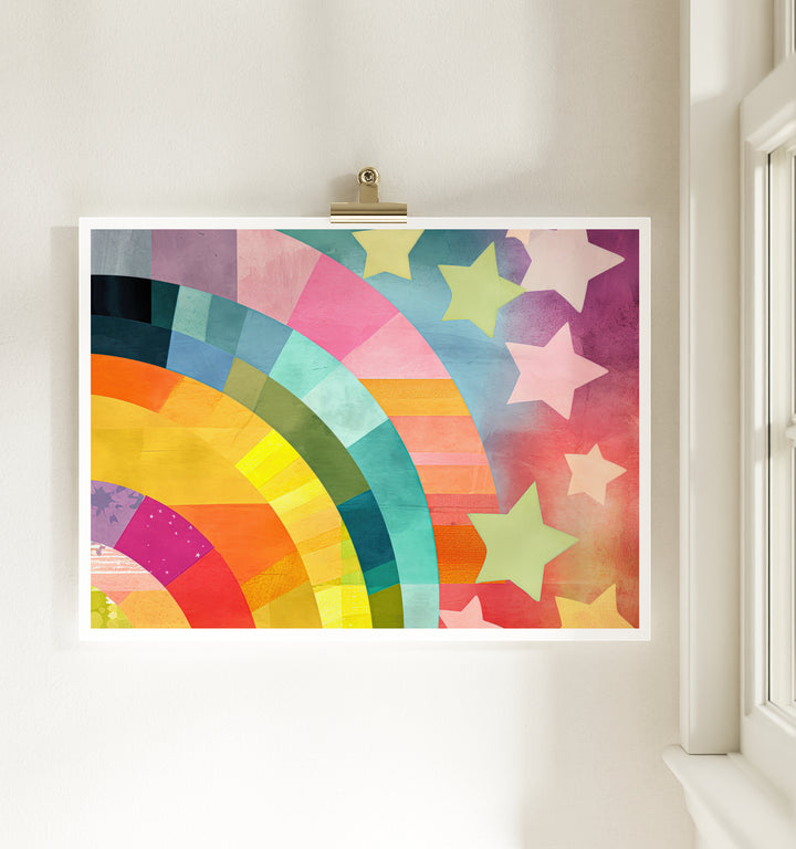 Rainbow Abstract No. 3