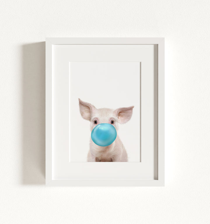 Baby Pig No. 2 Framed Art