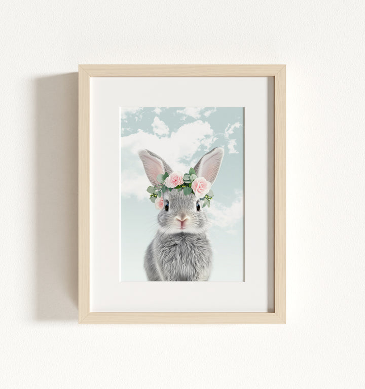 Baby Rabbit Framed Art