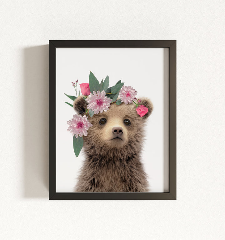Baby Grizzly Bear Framed Art