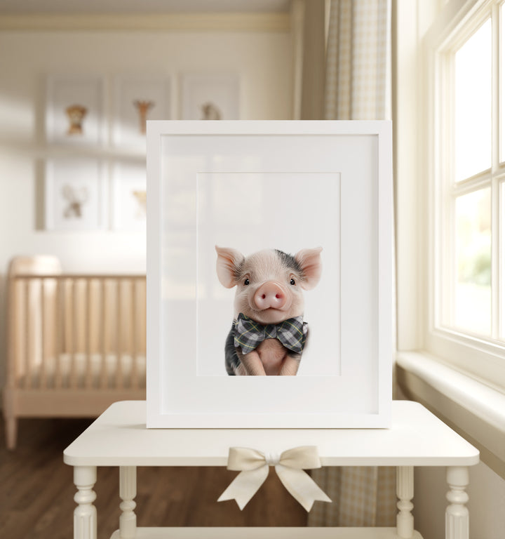 Baby Pig Framed Art