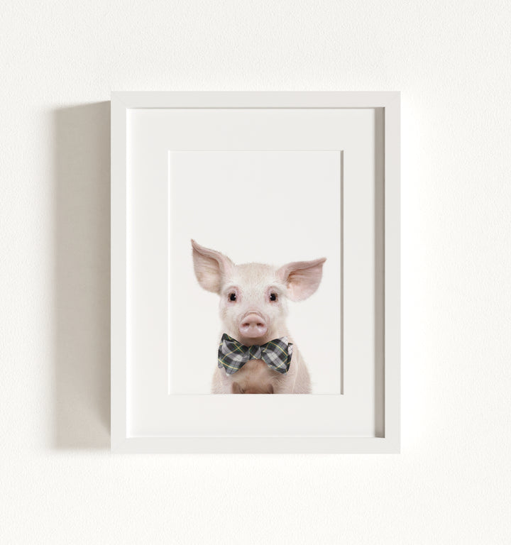 Baby Pig No. 2 Framed Art