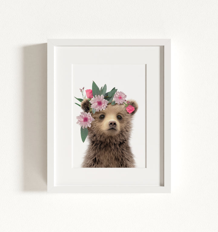 Baby Grizzly Bear Framed Art