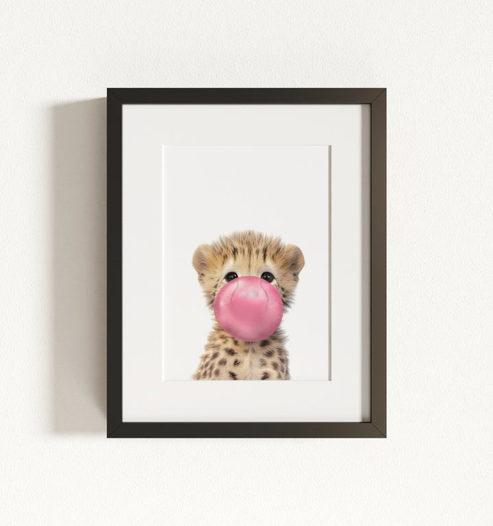 Baby Cheetah Framed Art