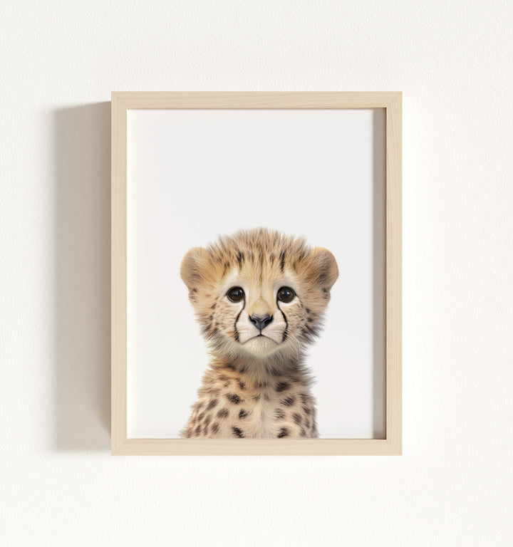 Baby Cheetah Framed Art