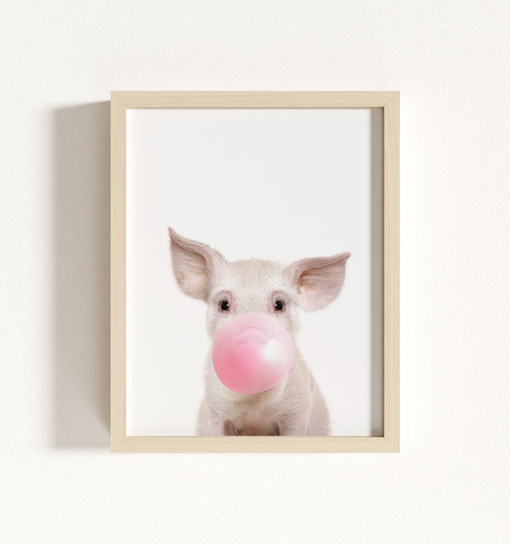 Baby Pig No. 2 Framed Art