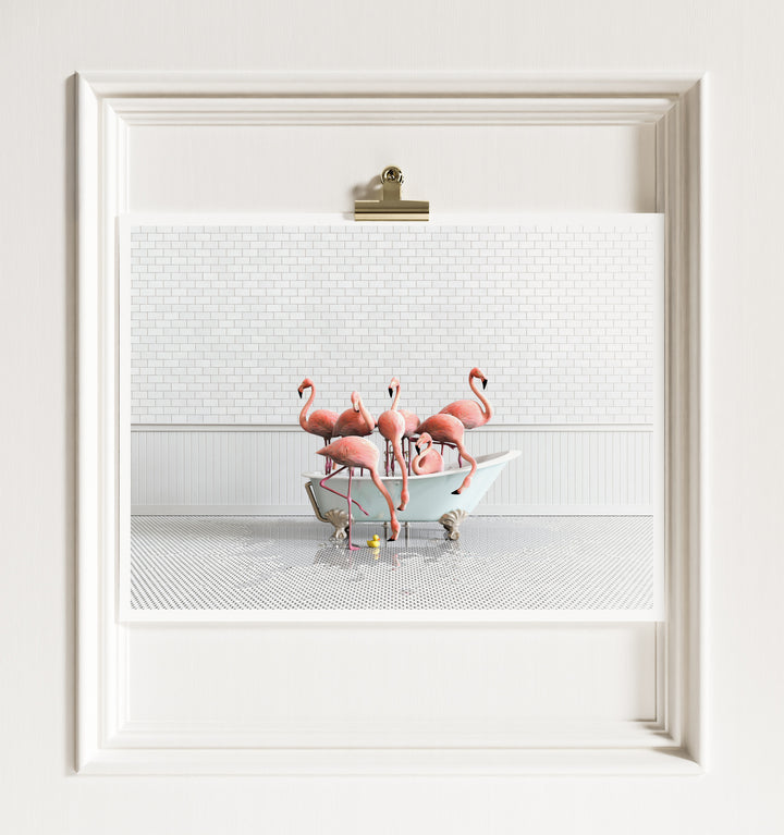 Animals in Bathtubs - Mix and Match Horizontal