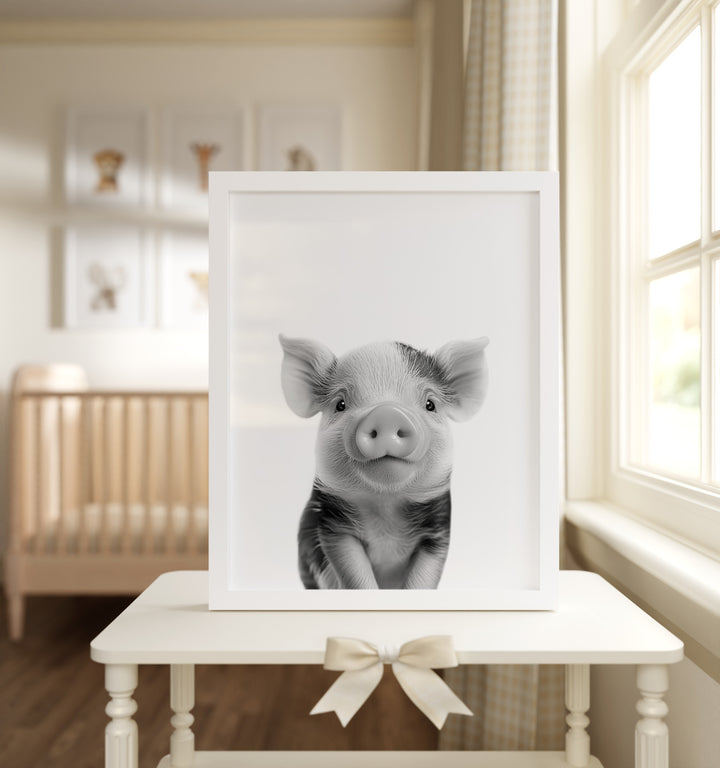 Baby Pig Framed Art