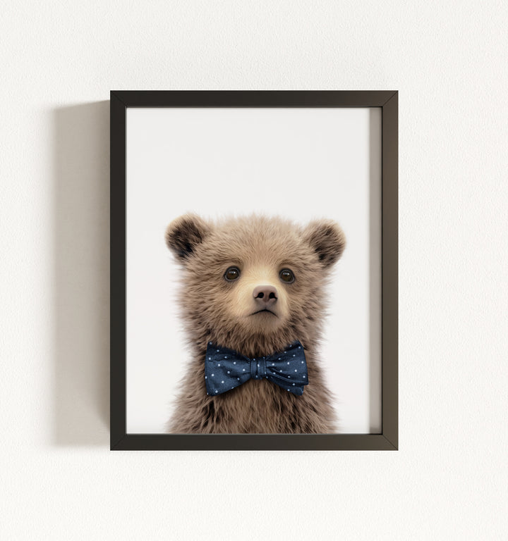 Baby Grizzly Bear Framed Art