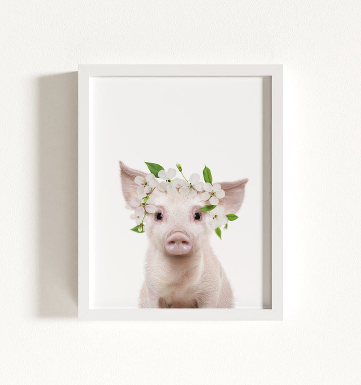 Baby Pig No. 2 Framed Art