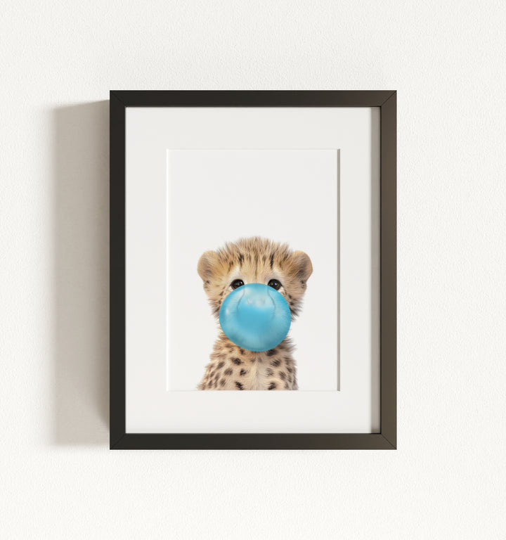 Baby Cheetah Framed Art