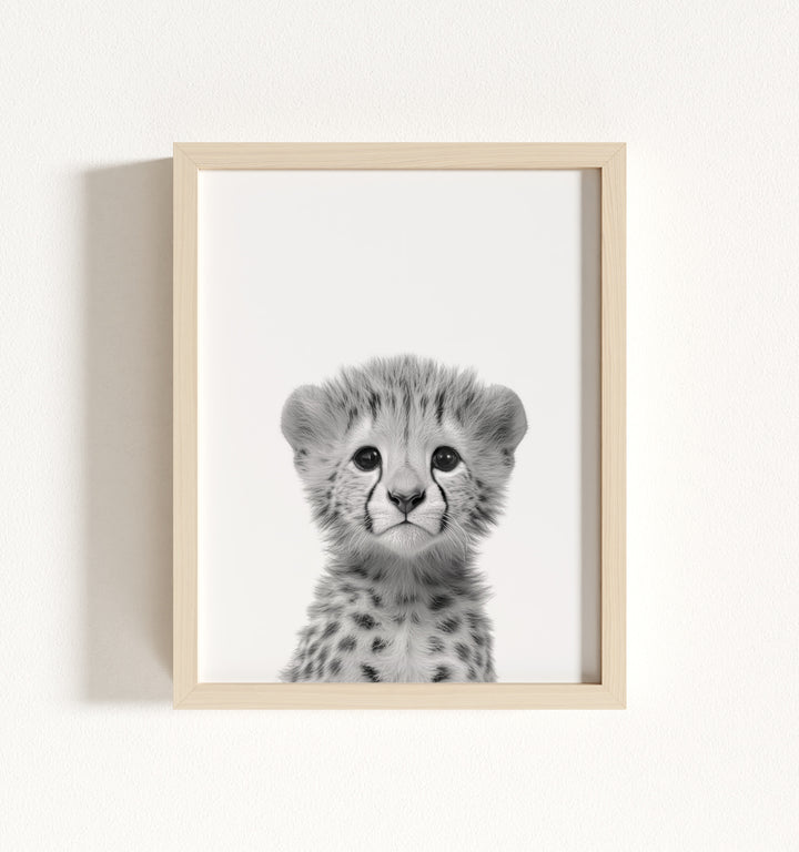Baby Cheetah Framed Art