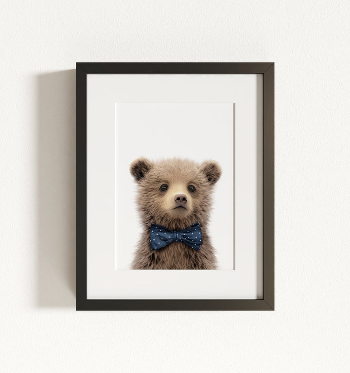 Baby Grizzly Bear Framed Art