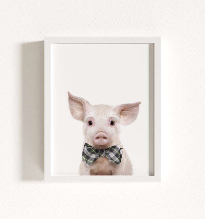 Baby Pig No. 2 Framed Art