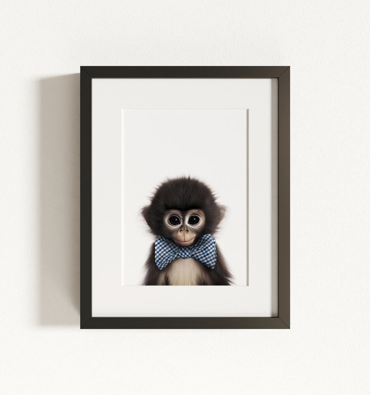 Baby Monkey Framed Art