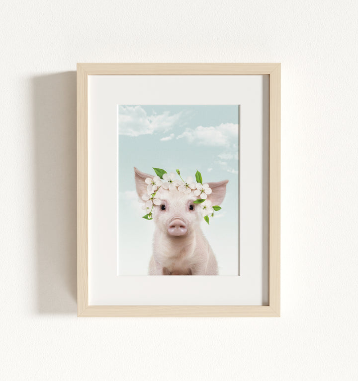 Baby Pig No. 2 Framed Art