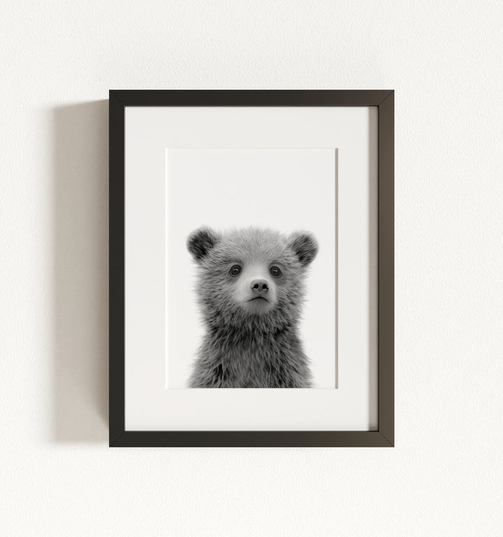 Baby Grizzly Bear Framed Art