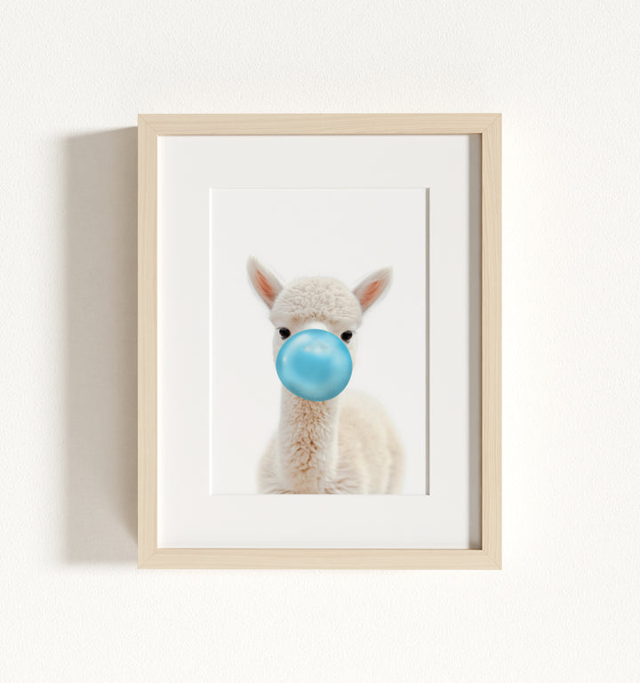 Baby Alpaca Framed Art