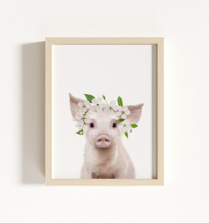Baby Pig No. 2 Framed Art