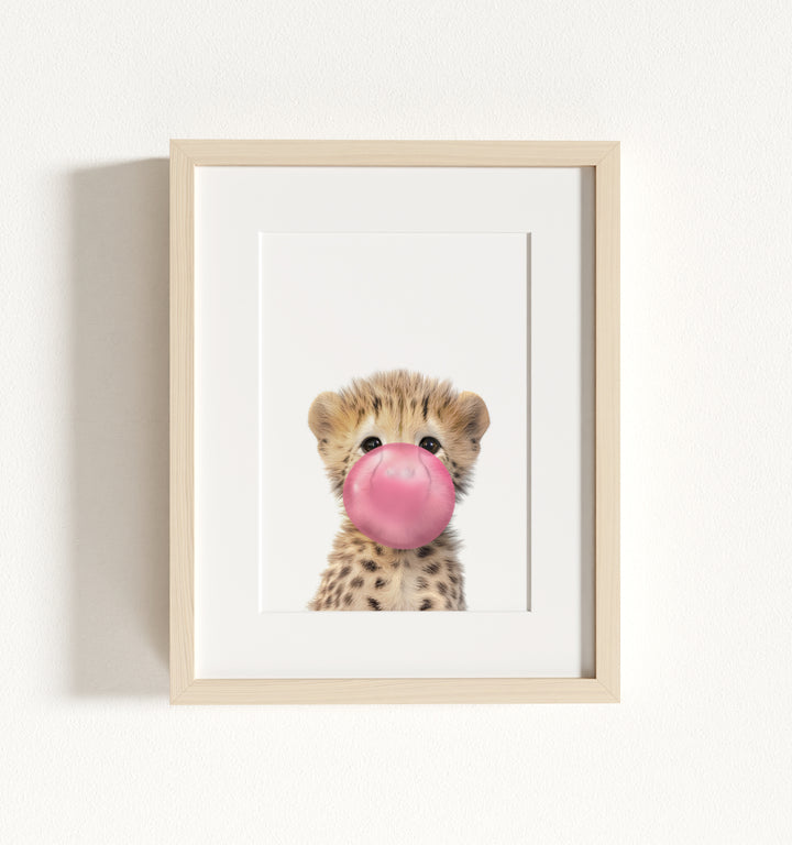 Baby Cheetah Framed Art