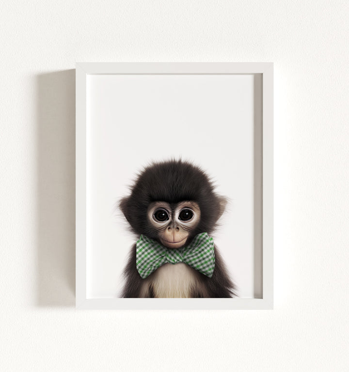 Baby Monkey Framed Art