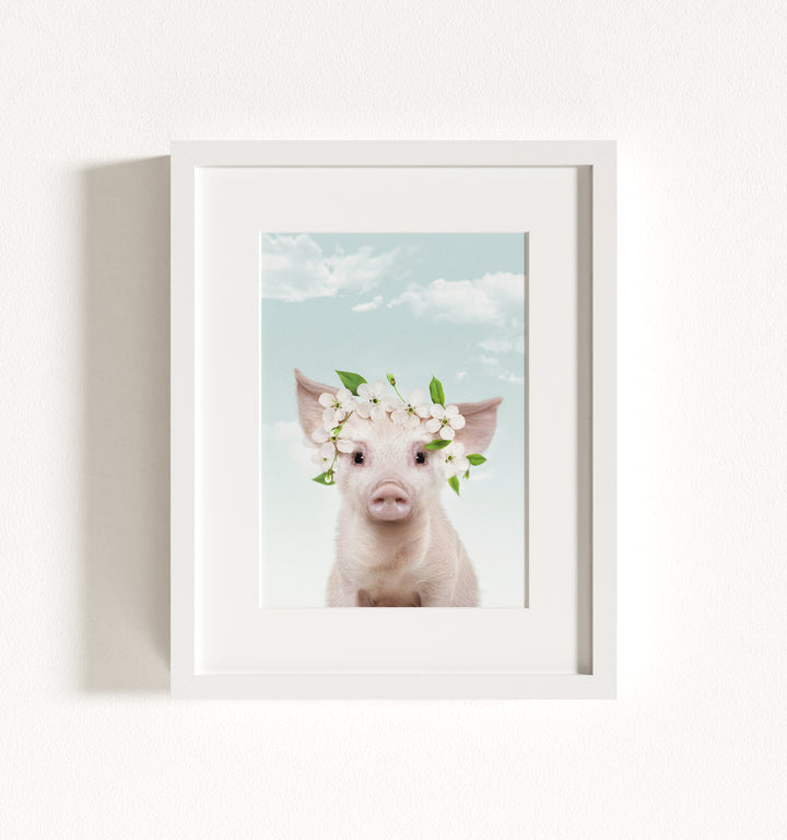 Baby Pig No. 2 Framed Art