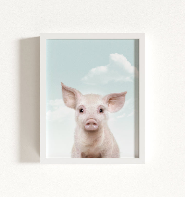 Baby Pig No. 2 Framed Art