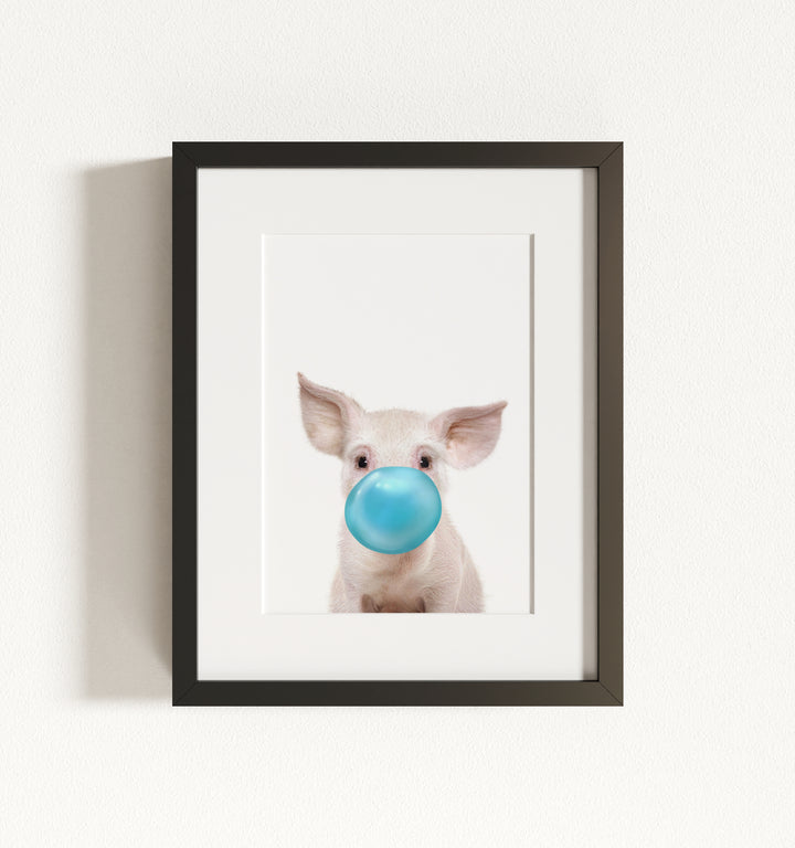 Baby Pig No. 2 Framed Art