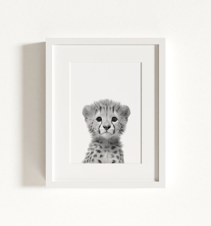 Baby Cheetah Framed Art