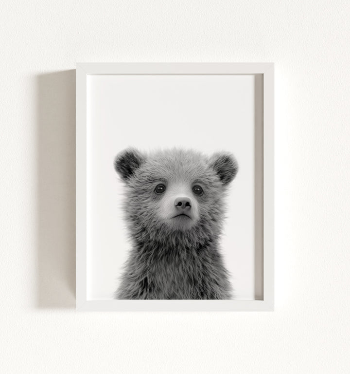 Baby Grizzly Bear Framed Art