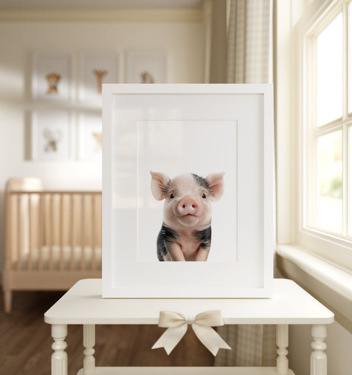 Baby Pig Framed Art