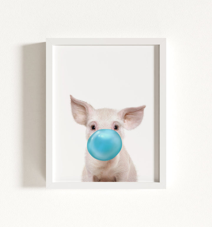 Baby Pig No. 2 Framed Art