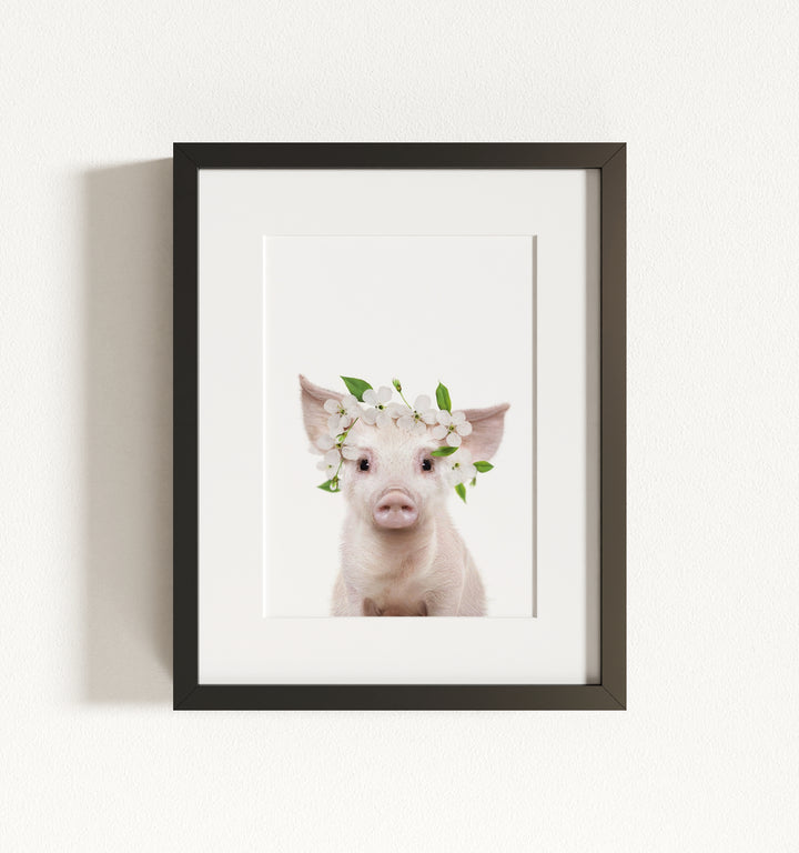 Baby Pig No. 2 Framed Art