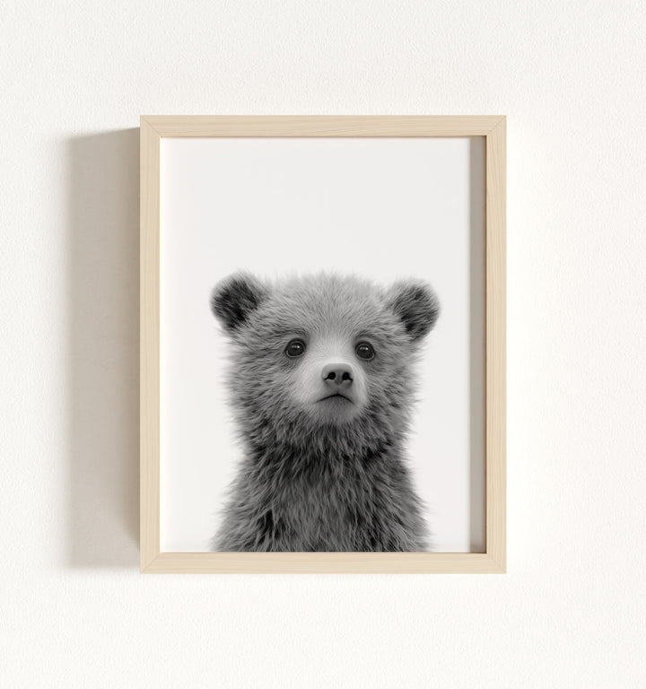 Baby Grizzly Bear Framed Art