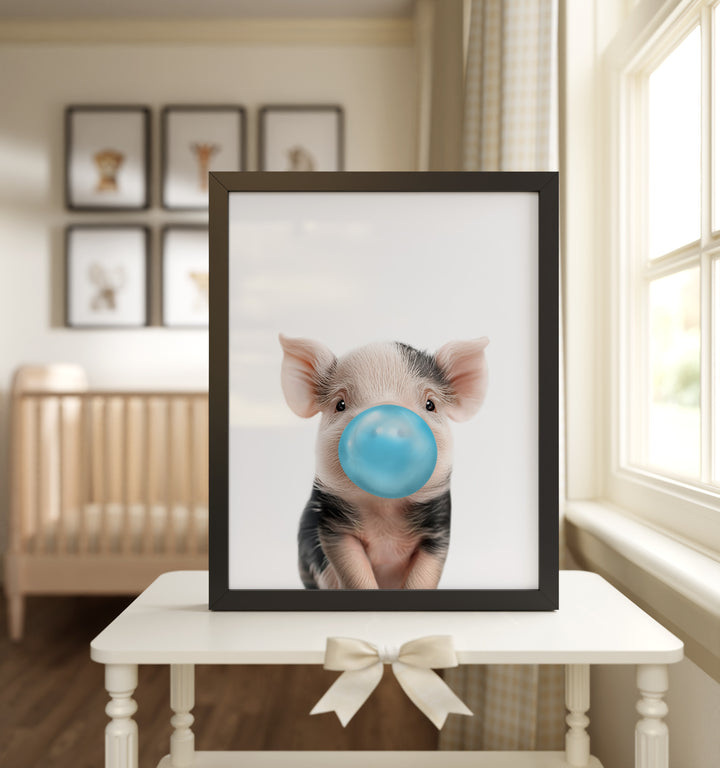 Baby Pig Framed Art
