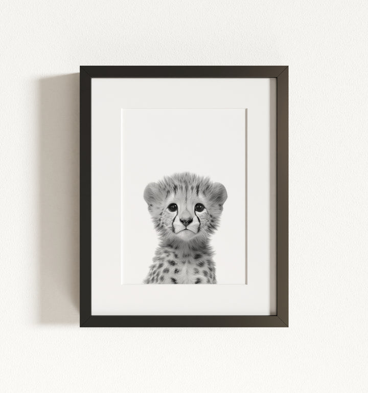 Baby Cheetah Framed Art