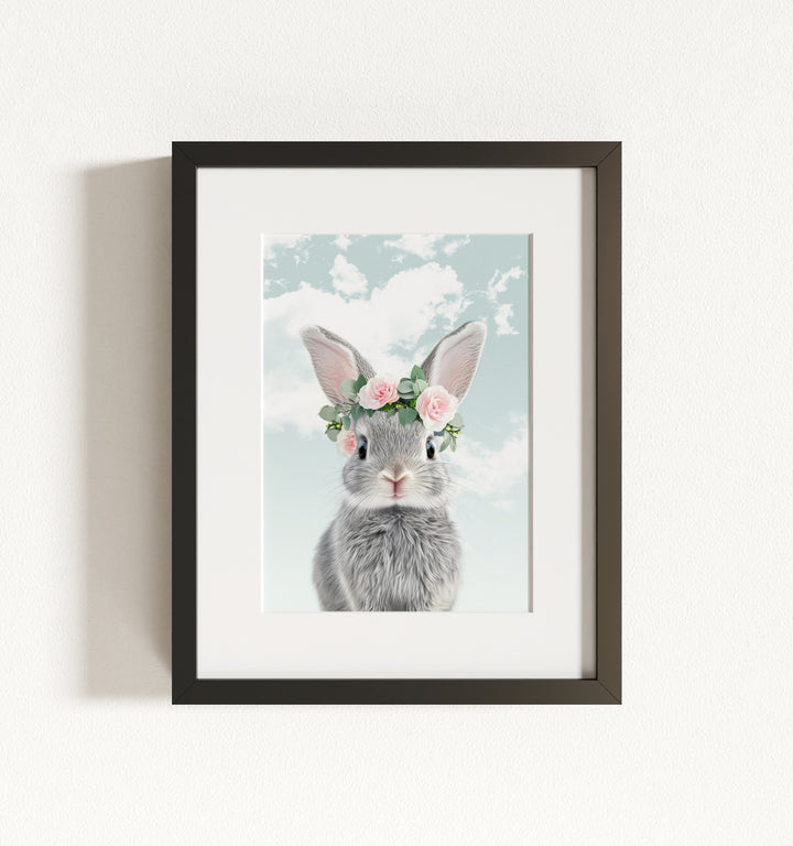 Baby Rabbit Framed Art