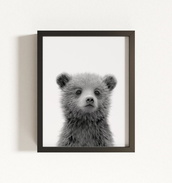 Baby Grizzly Bear Framed Art